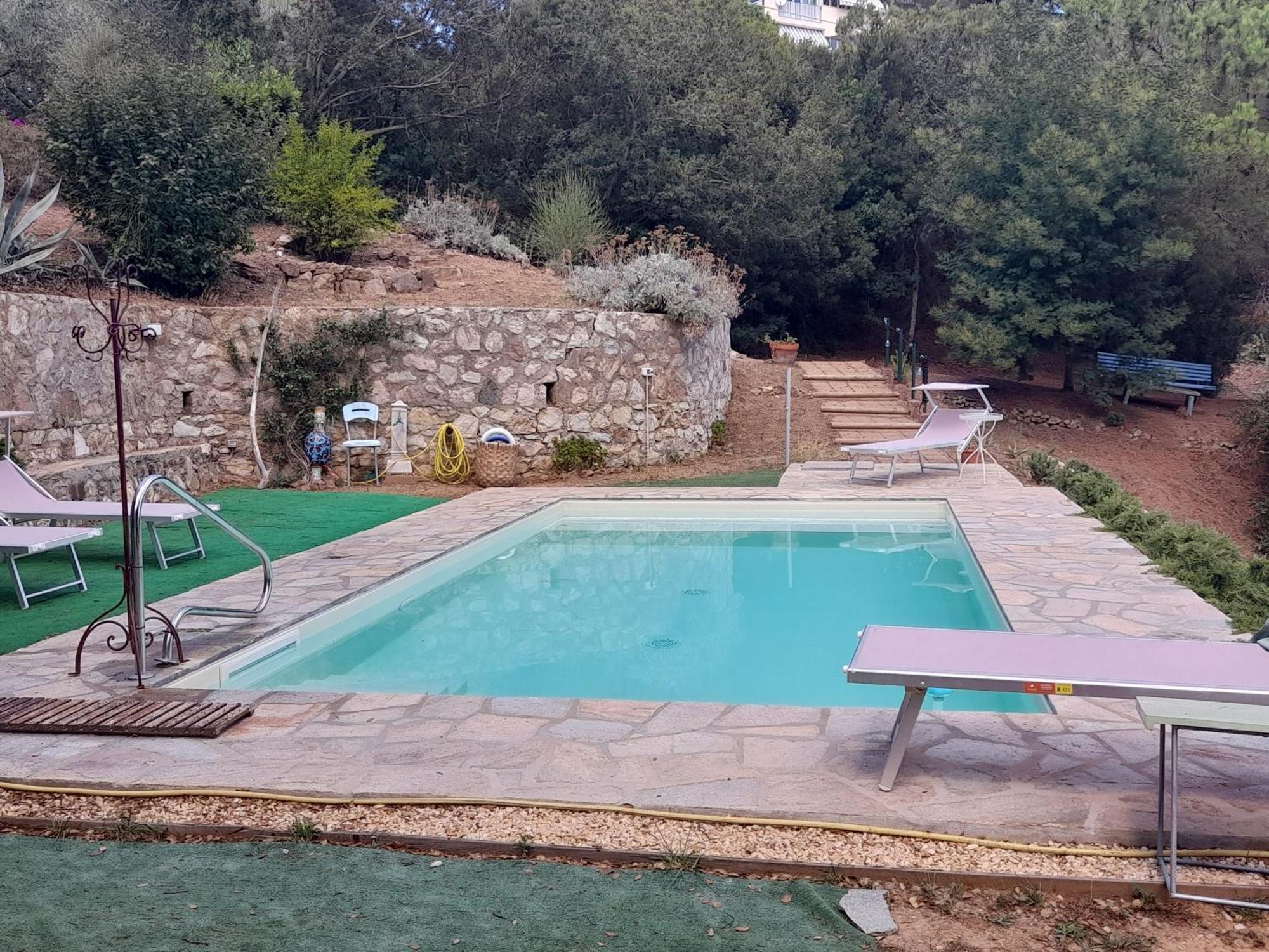 Villa Gualdo Piscina Vista Mare Capoliveri  Ngoại thất bức ảnh
